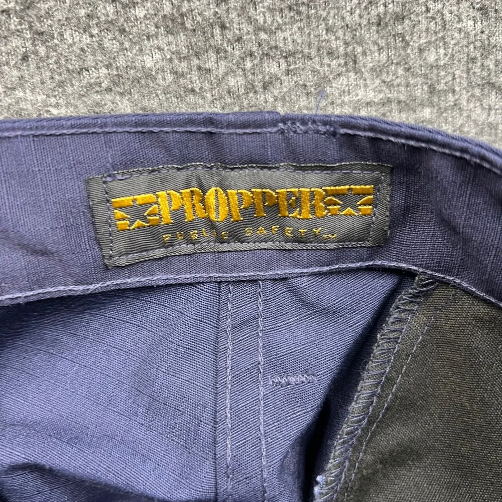 Propper Combat Pants Mens Medium‎ Navy Blue 32x32 Trousers Ripstop Cargo BDU